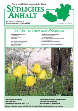 Amtsblatt Nr.3