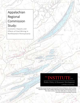 Appalachian Regional Commission Study