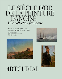Le Siècle D'or De La Peinture Danoise | 16-17.04.2019