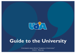 Guide to the University