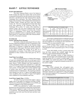 Basin 7 Little Tennessee