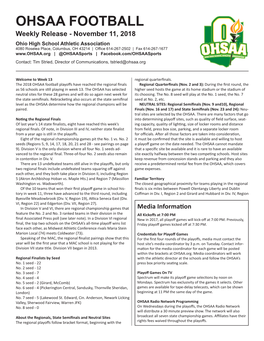 Ohsaa Football