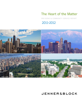 A Hallmark of Jenner & Block's Pro Bono Program