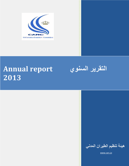 Annual CARC Report 2013