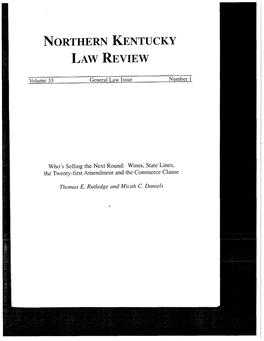 Wines, State Lines, the Twenty-First Amendment and the Commerce Clause