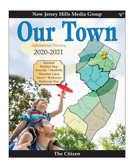 New Jersey Hills Media Group $695 Ourour Towntown Informational Directory 2018-20192020-2021