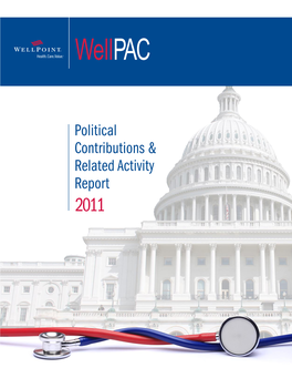 2011 Political Contributions and Related Activity Report