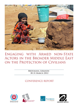 Engaging with Armed Non-State Actors in the Broader Middle East on the Protection of Civilians