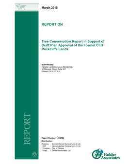 D07-06-15-0003 Tree Conservation Report