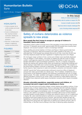 Humanitarian Bulletin