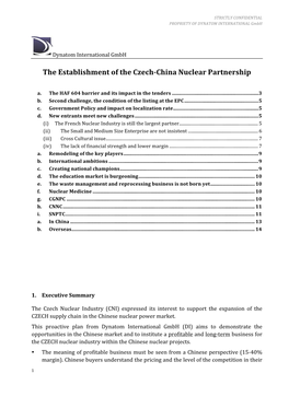 Proposal Czech-China Nuclear Partnership from Dynatom