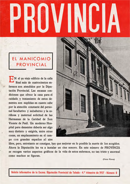 El Manicomio Provincial