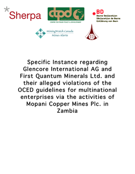 Mopani Specific Instance