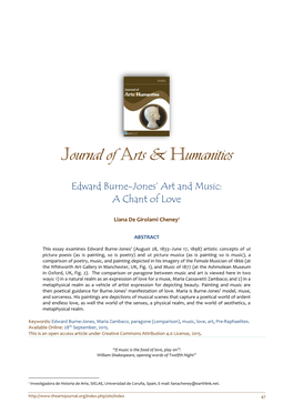 Journal of Arts & Humanities