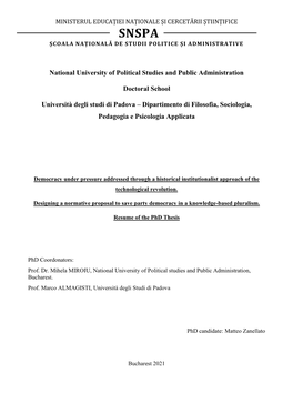 National University of Political Studies and Public Administration