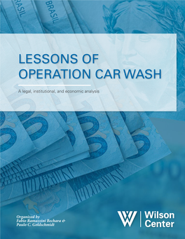Lessons of Operation Car Wash