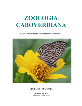 Zoologia Caboverdiana