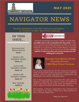 2021-05 Navigator News