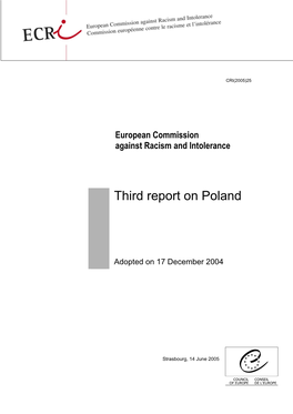 Third Report on Poland