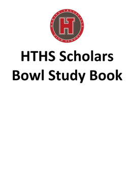 HTHS Scholars Bowl Study Book.Pdf