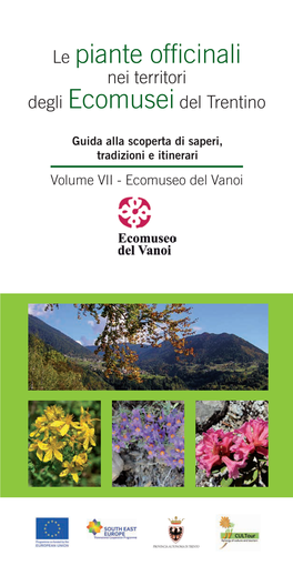 Le Piante Officinali Nei Territori Degli Ecomuseidel Trentino