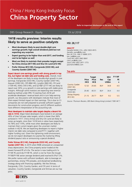 China Property Sector