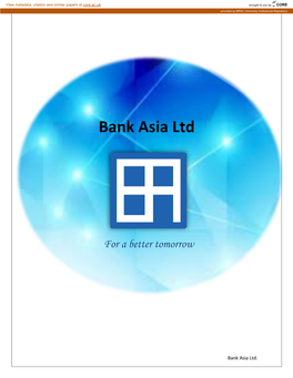 Bank Asia Ltd