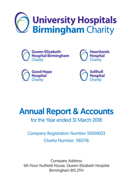 Annual Report & Accounts