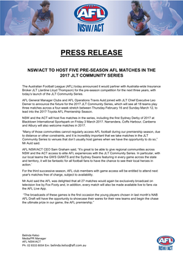 Press Release