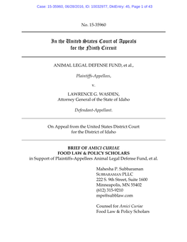 Pdf2016-06-28 Food Law and Policy Scholars Amicus