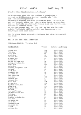 Kicad R8450 2017 Aug 27
