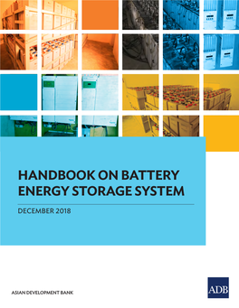 Handbook on Battery Energy Storage System