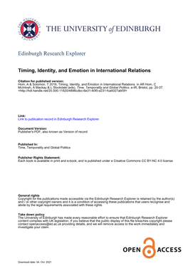 Edinburgh Research Explorer