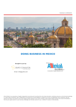 Doing Business in Mexico