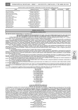 Decreto Legislativo Nº 546 De 17 Abril De 2020