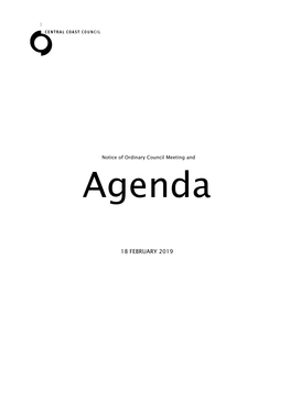 Council Meeting 18 February 2019