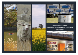 Narrandera Shire Economic Development Strategy 2017-2020