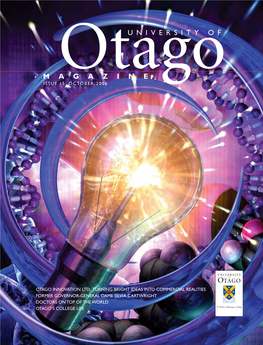 Issue 15 of the University of Otago Magazine