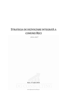 Strategia De Dezvoltare Integrata a Comunei Reci