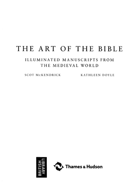 The Art of the Bible