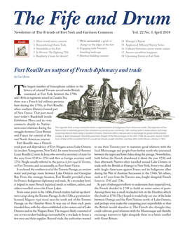 Fort Rouillé an Outpost of French Diplomacy and Trade by Carl Benn