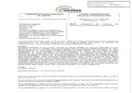 Modifications Présents : 58 Votants : 63 Pouvoirs : M