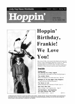 Hoppin' Birthday, Frankie!