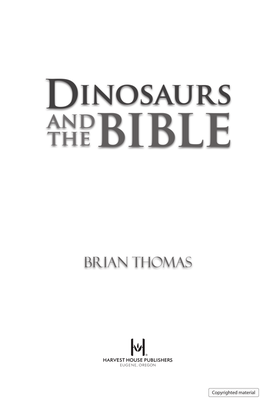 Dinosaurs and the Bible