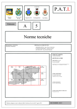 A.5 Norme Tecniche