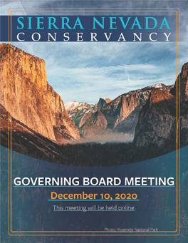 December 2020 SNC Board Meeting Complete Package