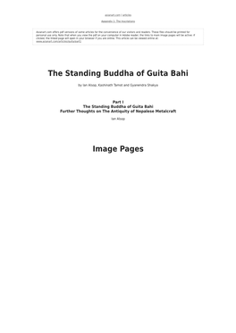 The Standing Buddha of Guita Bahi Image Pages