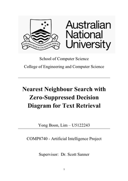 ZDD-Based Nearest Neighbor Search