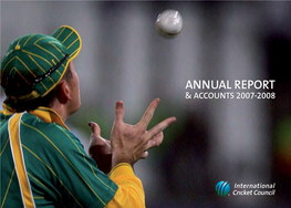 ICC Annual Report 2007-08
