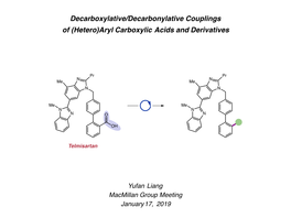 Aryl Carboxylic Acids and Derivatives